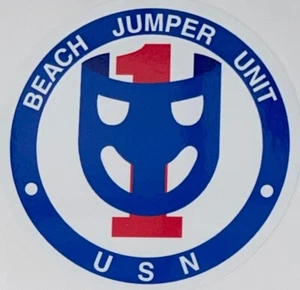 Maglione da spiaggia US Navy unità 1 adesivo impermeabile D334 - Foto 1 di 1