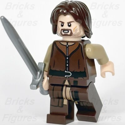 LEGO® Aragorn Minifigure The Hobbit The Lord of the Rings Strider 10316 lor129 - Image 1 of 3