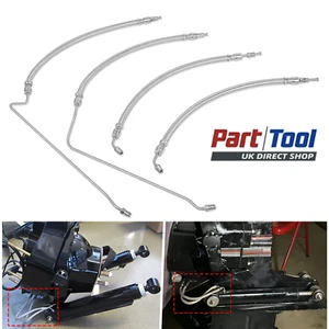 Trim Tilt Hydraulic Ram Cylinder Hose Kit For Mercruiser Alpha 1 2 Bravo 1 2 3 - Picture 1 of 10