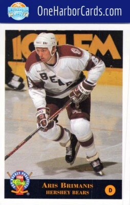 1994 Classic Pro Prospects Hershey Bears Hockey Card #138 Aris Brimanis - Image 1 of 2
