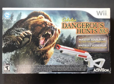 Cabela's Dangerous Hunts 2013 Bundle Pack W/ Top Shot Peripheral (Wii) NEW - Image 1 of 3