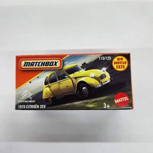 Matchbox - 2025 Power Grabs - 1970 Citroen 2CV (Yellow) - Picture 1 of 1