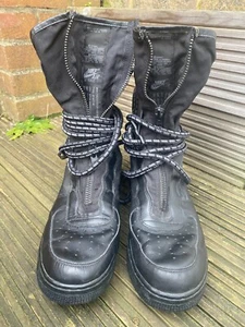 nike SF air force 1 high "black" UK size 12 - Picture 1 of 4