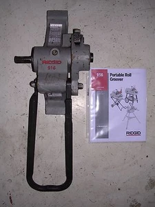 ROSCADOR DE TUBERÍAS RIDGID 916 ROLL GROOVER 975 300 COMPACTO 535 1822 TUBERÍA 1-1/4-6 - Imagen 1 de 3
