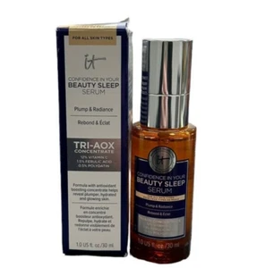 It Cosmetics Confidence In Your Beauty Sleep Pump Triple Antioxidant Serum 1. oz - Picture 1 of 2