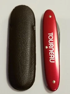 TOURNEAU VICTORINOX ALOX CASEBACK RED KNIFE WATCH KNIFE WATCHMAKER  - Picture 1 of 9