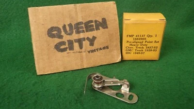NOS/NORS Vintage Ignition Point Set Chevy-GMC trucks 1937-1953,IHC 1949-1957 - Image 1 of 4