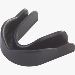 SINGLE SPORT SCHUTZBLECHE SCHWARZ BOXEN und Kampfsport Single GUM SHIELDS Kickboxen - Bild 1 von 1