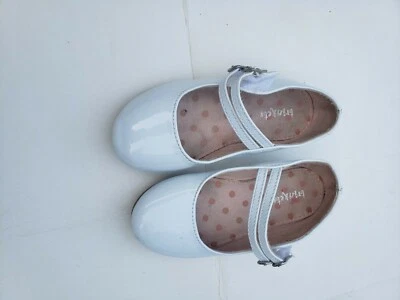 baratijas niñas blanco tobillo vestido zapatos talla 9 Foto 1 de 4