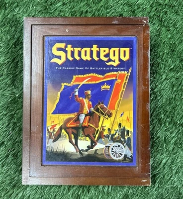 Vintage Hasbro MB Games Stratego Strategy Game 2009 Bookshelf Version - Image 1 of 4