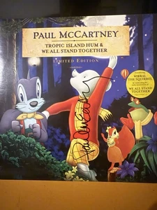 Paul McCartney Signed 7" Vinyl Record - Limited Edition Yellow Vinyl - Picture 1 of 5