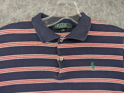 Polo Ralph Lauren Polo Shirt Boys 18 Striped Short Sleeve Classic Rugby Tenni - Image 1 of 4