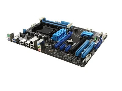 ASUS M5A97 LE R2.0 AMD 970 Motherboard Socket AM3+ ATX DDR3 USB3.0 SATA3 Tested - Image 1 of 3