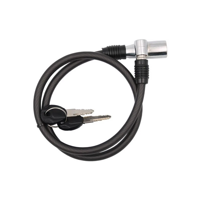 lucchetto bici a spirale 8mm x 1500mm 307500845 MV-TEK antifurto - Immagine 1 di 1