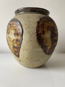 CHARLES BOUND Studio Pottery WOOD FIRED Pot / Vessel - Picture 1 of 14