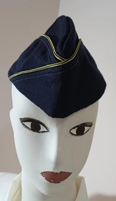 Cappello Berretto Aeronautica Militare Generale Vintage - Immagine 1 di 4
