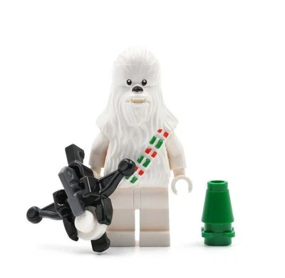 *NUEVO* LEGO Snow Chewbacca Minifigura de 75146 Star Wars Calendario de Adviento *RARO* Foto 1 de 3