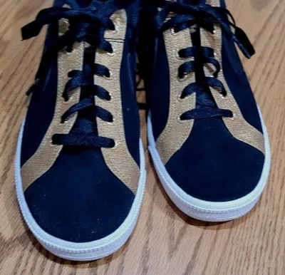 Mujer Talla 8 Nike Court Royale Mujer Negro/Dorado Zapatilla AJ7731-006 Foto 1 de 4