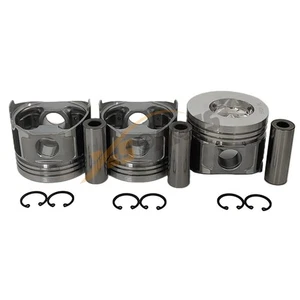 3pcs 3D82 3TNE82 Piston for Komatsu 3D82 3TNE82 Engine PC10 PC15 PC20 - Picture 1 of 5