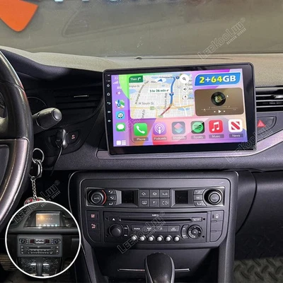 LEEKOOLUU Für Citroen C5 II 2008-2017 CarPlay Android 15.0 Autoradio BT GPS Navi 2G+64GB