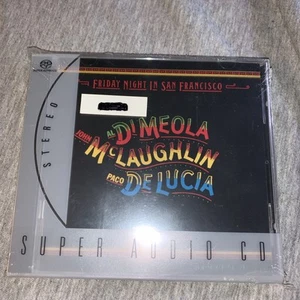 Al Di Meola, Mclaughlin, De Lucia Friday Night In San Francisco SACD New Sealed - Imagen 1 de 2