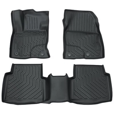 Floor Mats Liner Carpets For 2020-2024 Ford Escape TPE Rubber All Weather - Image 1 of 4