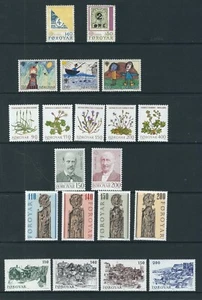 Faroe Island SC # 43-62 Europa, Plants, Old Torshavn, Year of the Child . MNH - Picture 1 of 1
