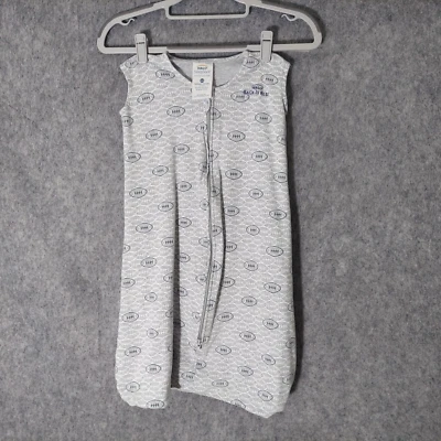 Halo Sleep Sack Baby 6 12 Months Football Cotton Swaddle Zip Blanket 16 To 24 Lb - Image 1 of 4