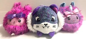 Pikmi Pops Bundle Lot Of 3 Jungle the Tiger + Cheekis Cheekles + Fuzzin Bunny - Picture 1 of 19