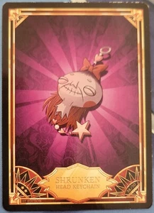 Hazbin Hotel 1ª Edición Tarjeta Coleccionable Cabeza Encogida Llavero 38/50 LP Estado - Imagen 1 de 1