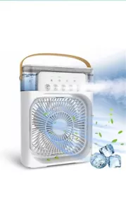 Portable Air Conditioner Fan, Rechargeable 4-IN-1 Personal Mini Cooler Humid B1 - Picture 1 of 7