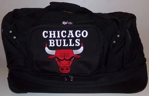 CHICAGO BULLS DENCO 27" ROLLING DUFFEL 27"X15"X14" - Picture 1 of 12