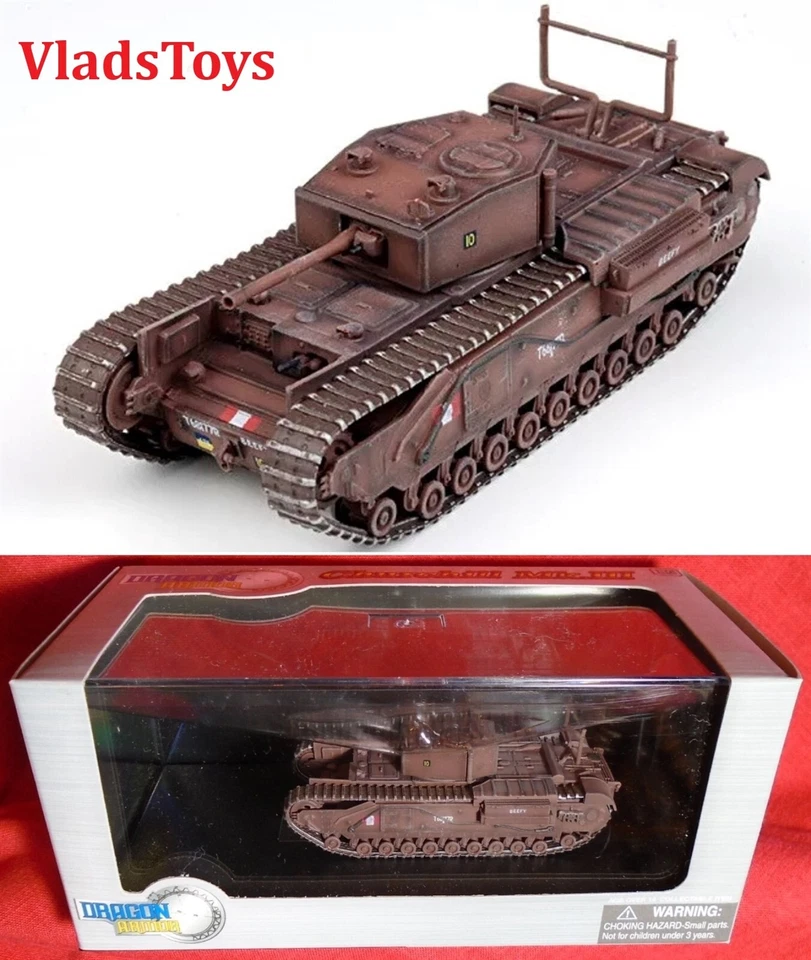 Dragon 1/72 Churchill Mk.III 14th Canadian Armored Reg Operation Jubilee 60419 - Image 1 of 1