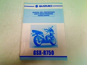 manual de instrucciones para SUZUKI GSX R 750 2000-2003 usado 133490 - Imagen 1 de 5