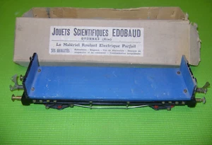 EDOBAUD ECHELLE O WAGON PLAT REF 35-102 EN BOITE D'ORIGINE - Photo 1/7