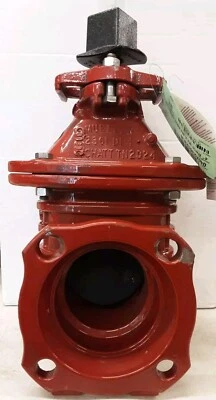 Mueller 4" Fire Control Gate Valve Resilient Wedge Flange x MJ Ends 040A236119LN - Image 1 of 4