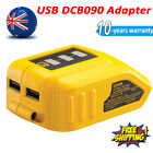 For Dewalt Usb Charging Battery Adapter Power Bank Charger Dcb090 Mobile Phone