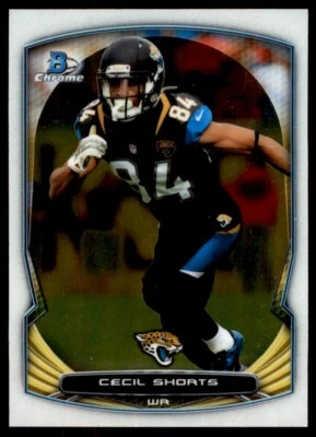 2014 Bowman Chrome #89 Cecil Shorts Jacksonville Jaguars - Image 1 of 2