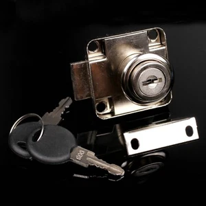 Möbelschloß Möbelschlösser Schrankschloß Schubladen Schloß - Gleichschließend - Bild 1 von 13