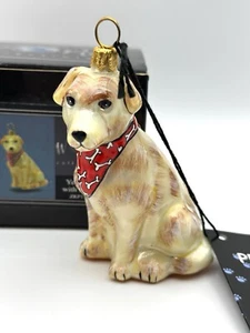 Joy To The World Ornaments - Golden Retriever Christmas Ornament - Picture 1 of 4