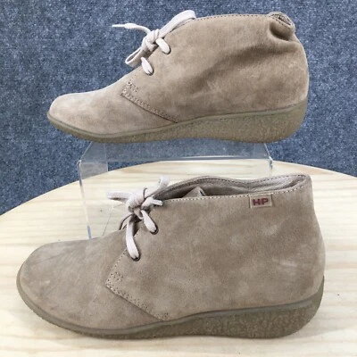 Botas Hush Puppies Mujer 8 M Vigor II Chukka Botines 54592 Cuero Beige Foto 1 de 4