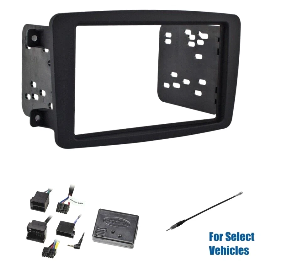 Комплект для установки радиоприемника Double Din 12 В комбинированный провод для некоторых Mercedes класса C 2001-2004 годов выпуска - Изображение 1 из 1