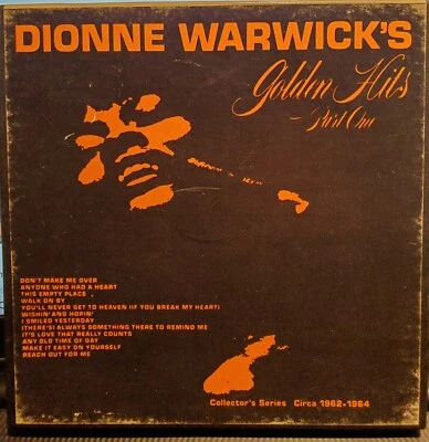 DIONNE WARWICK'S GOLDEN HITS PART ONE REEL TO REEL Foto 1 de 3
