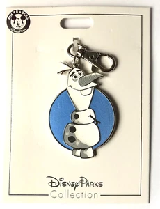 Disney Parks Collection Olaf Frozen 2 Lanyard Medal Keychain New on Card! - Picture 1 of 1
