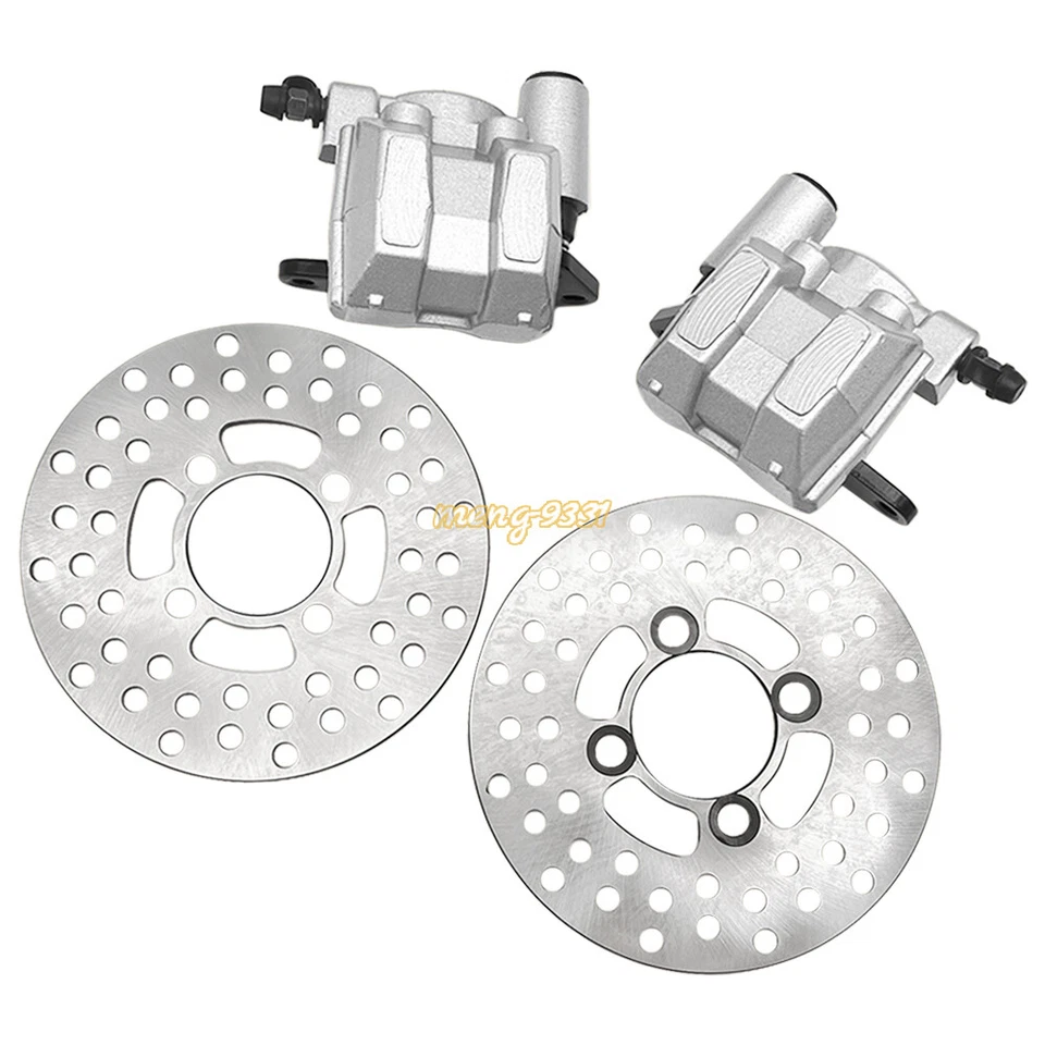 Pinzas de freno delanteras y rotores de freno para Yamaha Bear Tracker 250 YFM250X 2001-2004 Foto 1 de 4