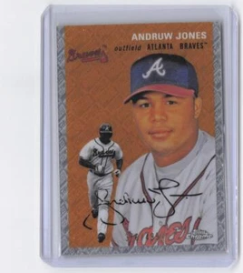 2023 Topps Chrome Platinum Anniversary Andruw Jones #17 Topps Refractor #/499 - Picture 1 of 2