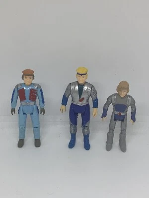 Экшн-фигурки Tyco Dino Riders NOVA, TURRET и MERMERCURY винтаж 1987 - Изображение 1 из 4