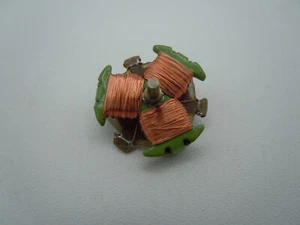 AURORA AFX TJET MEAN GREEN HOT ARMATURE ~ 5 OHM ~ COP/GRN ~ 1 PC NOS - Picture 1 of 2