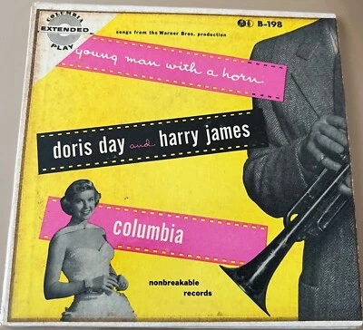 Doris Day & Harry James - Young Man With A Horn - Double 45 RPMs - Free Shipping - Image 1 of 4