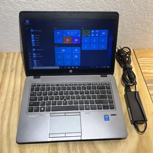 HP ProBook 840 G2 14" Windows 10 Pro Intel i5-5300u 2.3GHz 8GB RAM 128SSD - Picture 1 of 6
